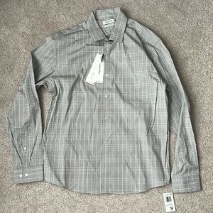 Calvin Klein, NWT, extra slim fit, 16-16.5, 34-45L, flawless